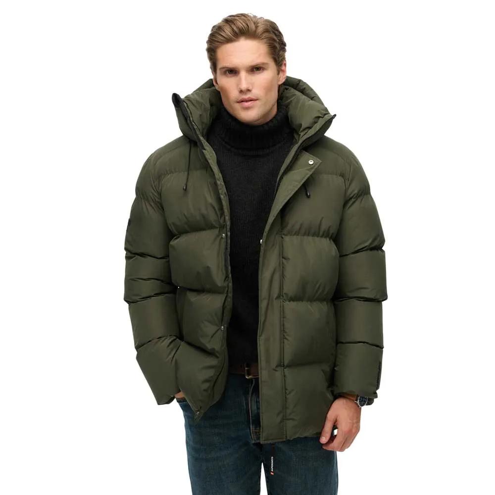 Superdry Herren Grün Daunenjacke - Bild 3
