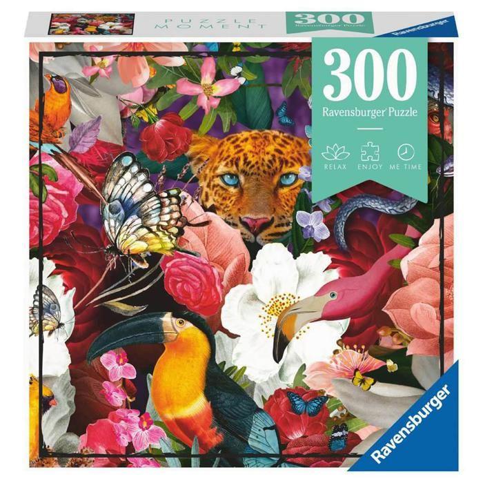 Puzzle Moment 300 Pièces : Fleurs Tropicales