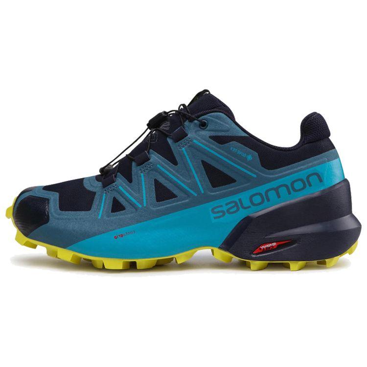 Salomon Speedcross 5 Outdoor Sports Fabric Synthetic Leather Shock Absorbing Non-Slip Wear-Resistant Low-Top Trail Running Shoes Men sneaker 414615