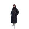 Winter new down cotton jacket Korean style women's mid-length thickened loose hooded knee-length casual cotton jacket