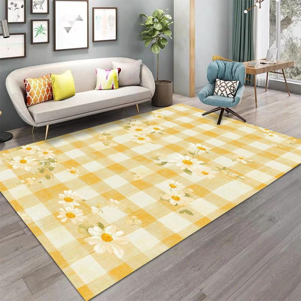 Alfombra Anime Dibujos Animados Sala de Estar Dormitorio Cocina Mesa de Sofá Balcón Alfombra Antideslizante Lavable Alfombra Exquisitos Adornos para el Hogar