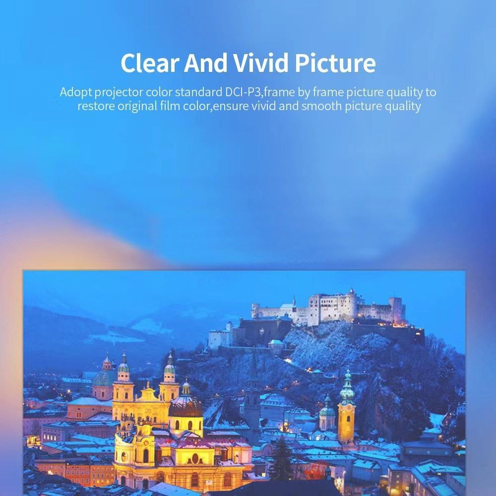 Mini-Projektor ledTragbarer HD-Projektor