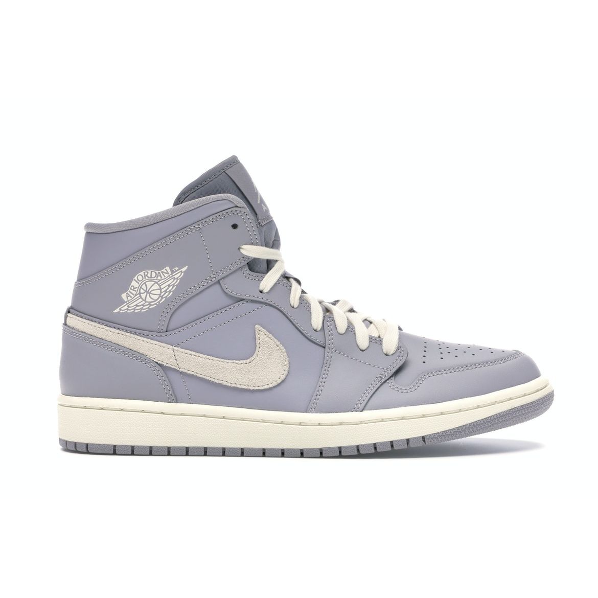 

Женские кроссовки Air Jordan 1 Mid Grey Light Bone CD7240-002