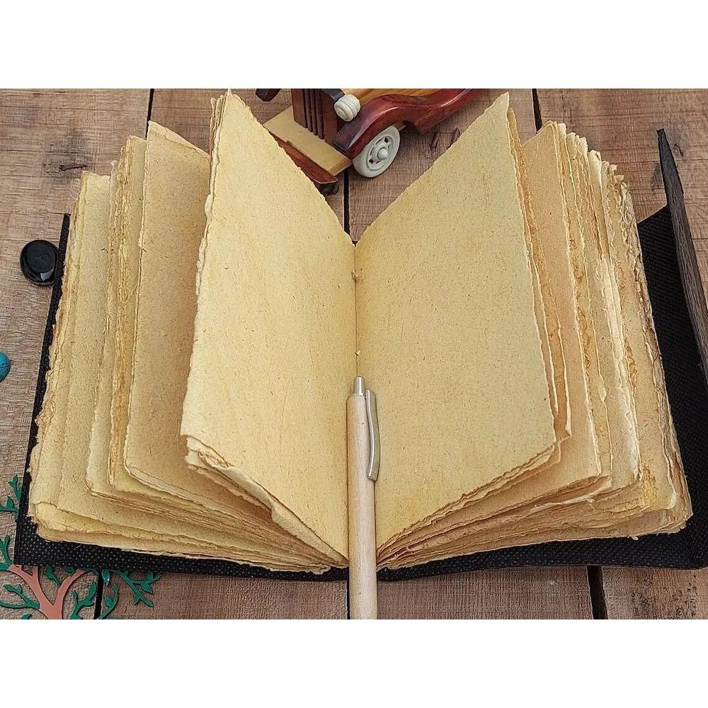 7 Stein Leder Journal Baum des Lebens Notizbuch blanko Skizzenbuch Reisen