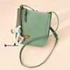 Elegant Women's Genuine Cowhide Leather Crossbody Bag – Versatile Soft Shell Design