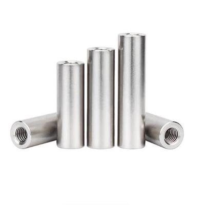 304 Stainless Steel Double-Headed Threaded Pin with End Holes In M4-M10 Sizes