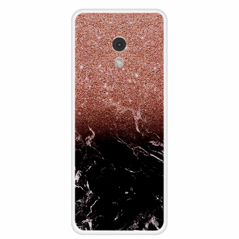 Pour Nokia 215 4G 2024 Coque Nokia 235/220 4G 2024 Marbre Peint Transparente TPU Coque Arrière pour Nokia220 4G Coque de Protection ClearShell