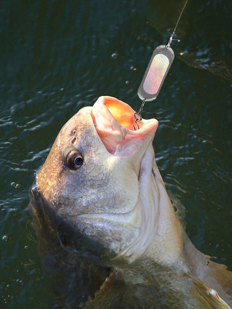 Angelblinker, Angeltaucherplatte, rotierender Angel-Dodger-Blinker, lockt Fische an, Metall-Trolling-Köder, Angelzubehör