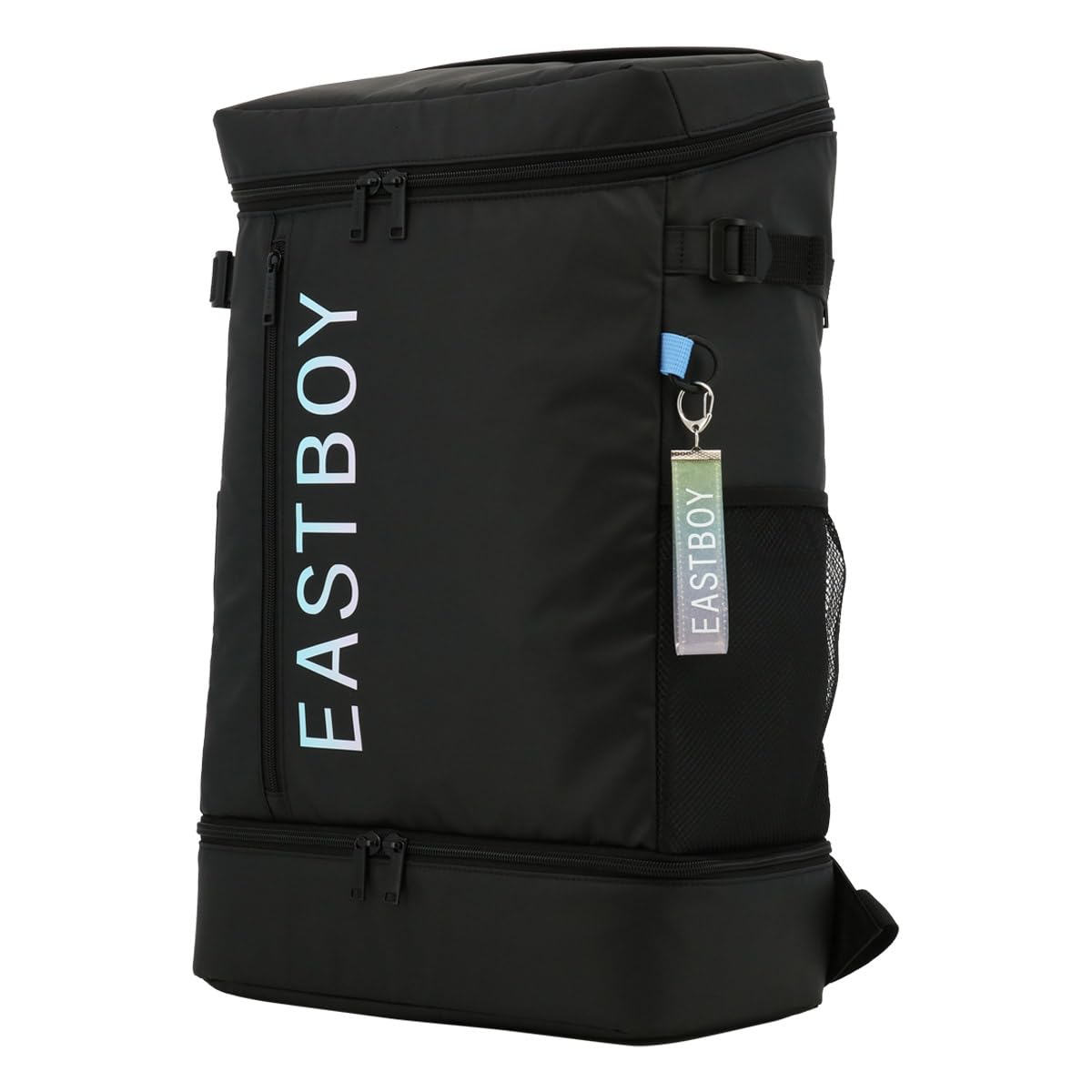 

Backpack 32L B4 Box Type Clear EBA89 Double Layer Square School Backpack School Bag Water Repellent School Club Activities Sky [East Boy] Women s [64]