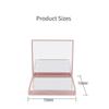 Mini LED Makeup Mirror Folding Portable Makeup Mirror with 6 LEDs Doublesided Cosmetic Mirror