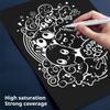 8Pcs Waterproof Acrylic Marker White Marker Paint Pen Art Painting Highlight Graffiti Pen Quick-Drying Marker 2.0mm Art Supplies