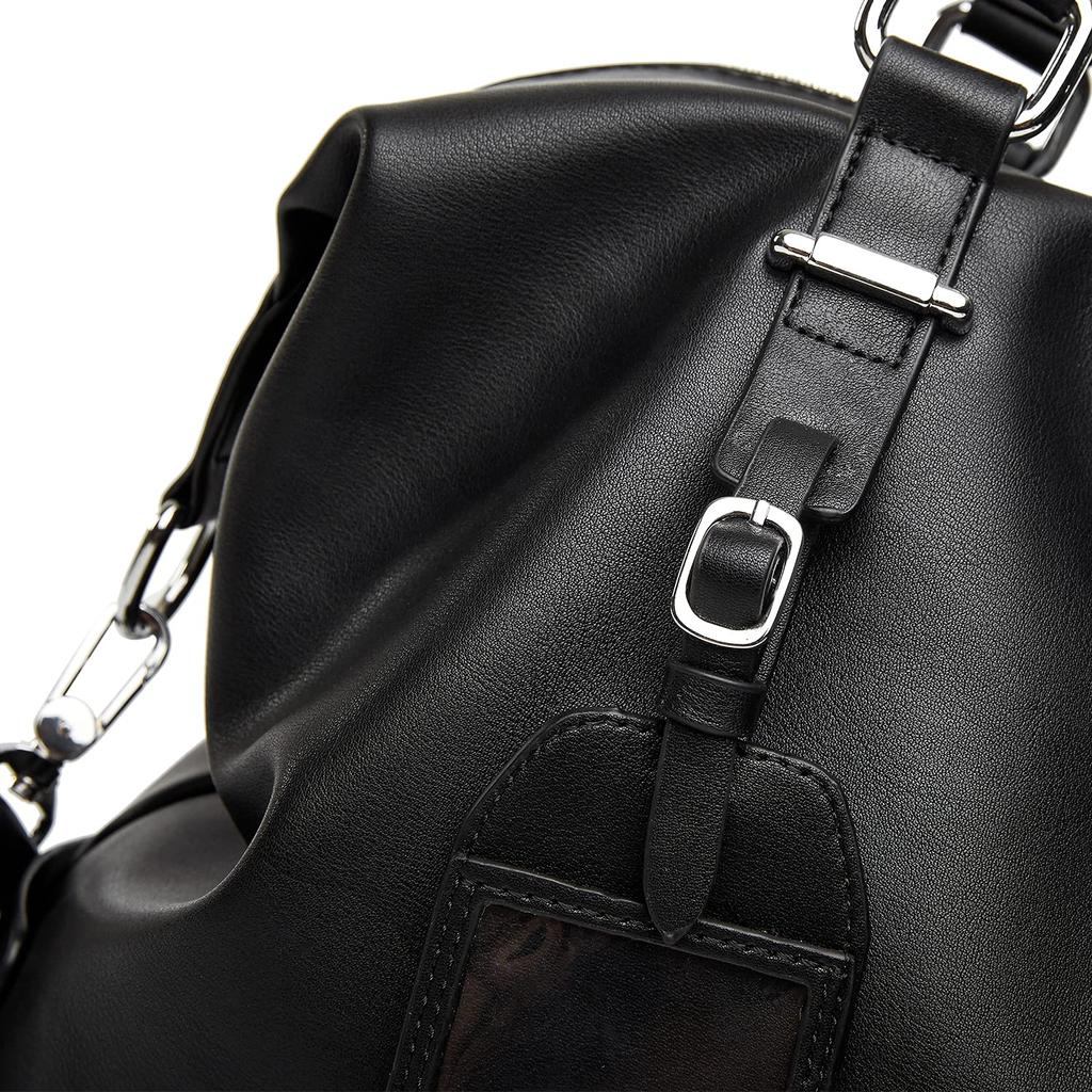 TsujiYa Large Capacity Tote Business Faux Perfect for Business and B16425 Men's Bag, 3-Way Bag, Carry-On Bag, Leather, Commuting, Trips, Travel,