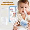Manual Baby Nose Aspirator Hand Suction Device with Powerful Extraction Non Electric Compact Design for Infant Toddler Nasal Care