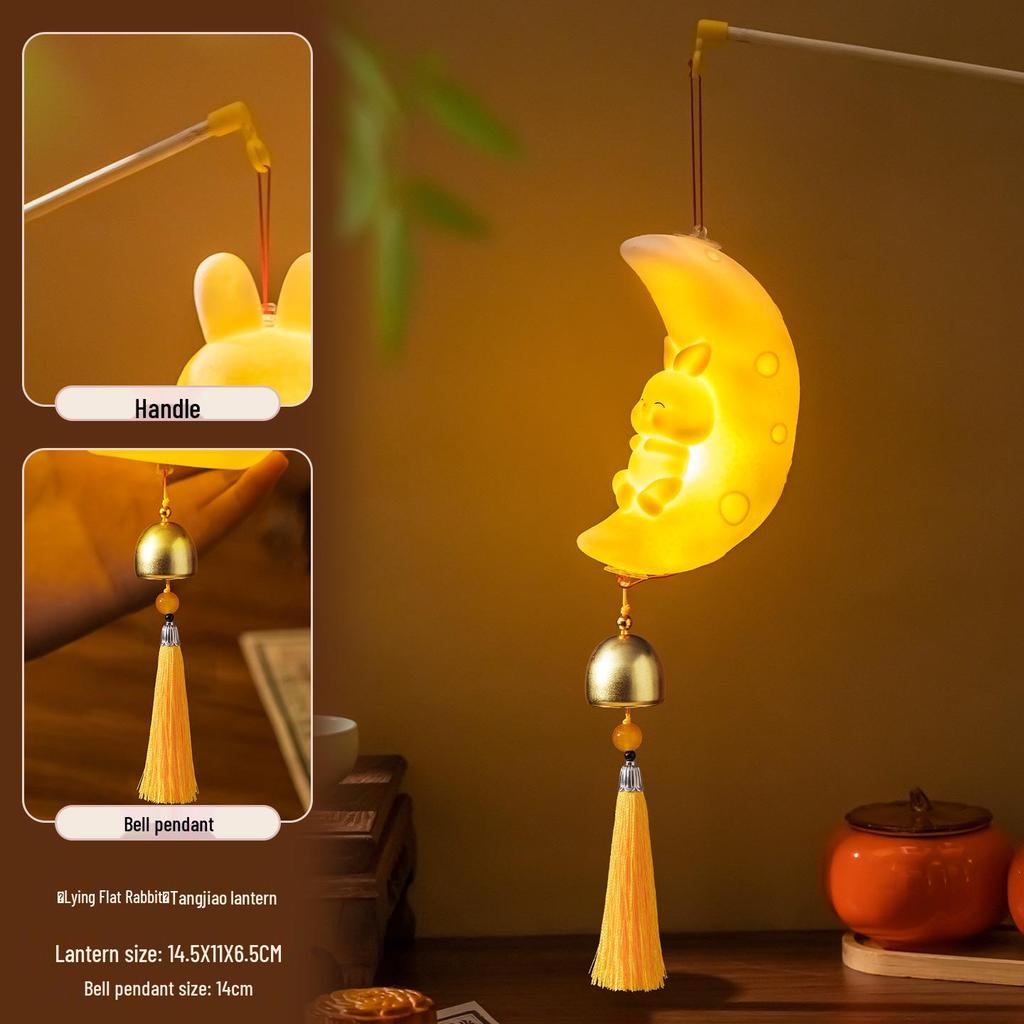 Mid-Autumn 2025 Jade Rabbit Children’s Luminous Handheld Lantern