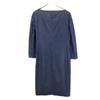 MIUMIU made in Italy Long sleeve one piece 40 Navy system Women Used