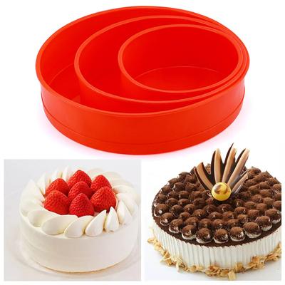 Stampo per pasticceria per biscotti da dessert durevole riutilizzabile fai-da-te resistente al calore per torte in silicone per cucina