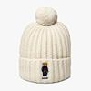 Polo Ralph Lauren Wc0522 105 Solid Denim Bear Pom Pom Beanie