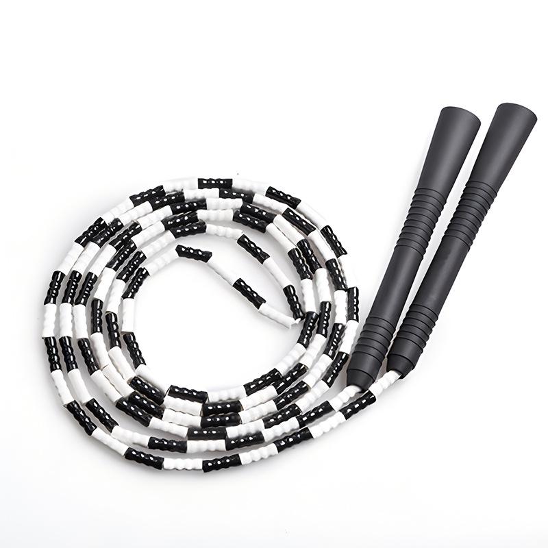 Children's Professional Bamboo Jump Rope - Soft Beads, Junior To College Fitness Competition