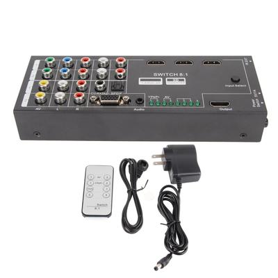 HD Multimedia Interface Converter VGA AV Ypbpr Component HD Multimedia Interface 1080P Sound