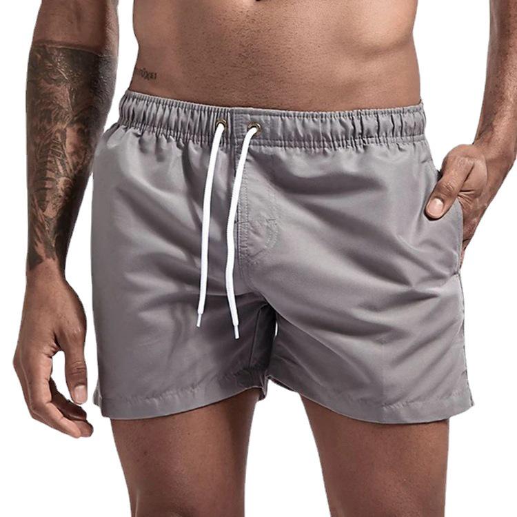 Men's Quick-Dry Multi-Color Beach Shorts: Summer Fashion Four-Point Sport Polyester Pants