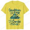 Countdown Is Over It's Cruise Time T-shirts, Cruise Vacation Tshirts, Cruise Ship Tee Shirt,Family Matching Travel Outfits Gift