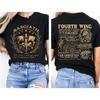 Summer Hot Sale Fourth Wing Tshirt Dragon Rider Tshirt Basgiath War College Shirt Unisex Printed Casual Outdoor Cotton T-Shirt