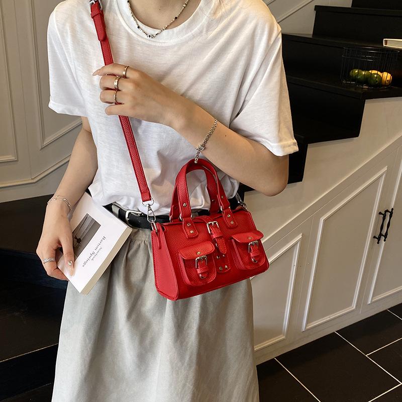 Large Capacity Multi-pocket Armpit Bag New Versatile Commuter Shoulder Crossbody Small Square Bag