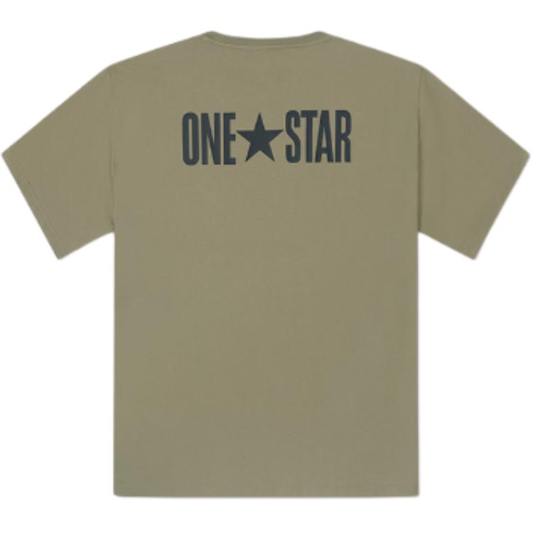 Converse T Shirt Unisex Olive Green 10026573-A09