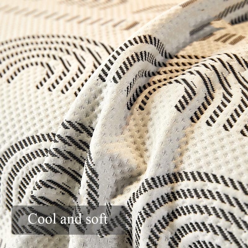 EIFLOY Summer Sofa Towel Blanket for Living Room Anti Scratch Cooling Universal Chair Couch Cover Dustproof One Piece