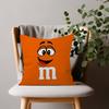 Fashion Decorative Pillowcase Throw Cover Pillow Case Chocolate Cushion For Living Room Square Home Decor