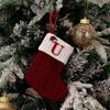 Christmas Stocking Christmas Tree Decorating Knitted