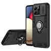 Для ZTE Blade A54 чехол-слайд-камера крышка PC+TPU противоударное кольцо подставка чехол для телефона