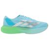 Adidas Adizero Evo SL Running Shoes Men's Low Top Blue Silver Green LA5895