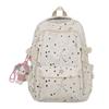 Japanese & Korean Style Backpack for Middle School Girls – Trendy Star Design, Ideal for School & Outings