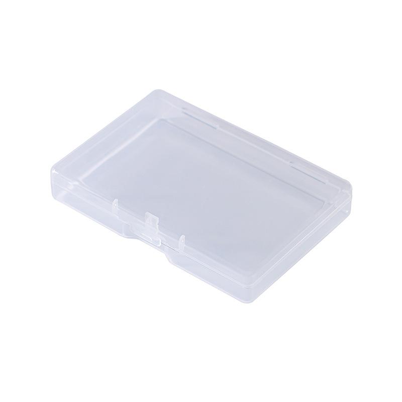 Rectangle All-Empty Plastic Storage Box Business Card Bank Card Dust-Proof Storage Box Soap Flakes Wax Grains Plastic Packaging Box