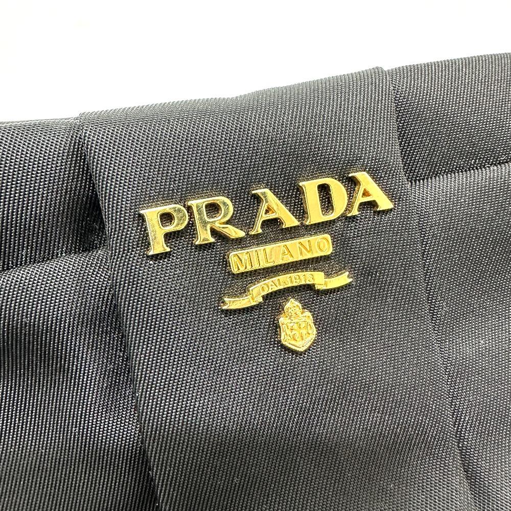 PRADA 1N1422 Logo ribbon with Strap Small items Multi-purpose Accessory pouch