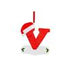 Decorative Christmas Tree Letter Pendant A-Z Xmas Tree Blessing Letter Pendant  Christmas Party
