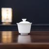White Porcelain Gaiwan Tea Bowl