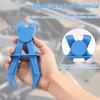 6er-Pack Nylon-Schlauchklemmenzangen-Set Präzise Kraftstoffleitungs-Klemmenzangen für Kfz-Flexible Schläuche Brems-, Kühlmittel- und Kraftstoffleitungen