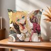 Game Comfortable Soft Pillow Case for Sofa Fanart Escoffier Genshin Living Room Home Office Decor Protective Covers