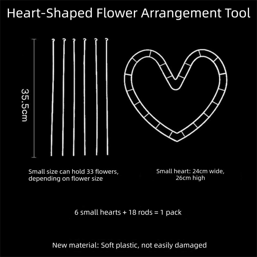 Plastic Frames Flower Arrangement Holder DIY Flower Arrangement Wrapped Flower Artifact Packaging Accessories