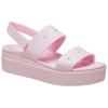 Crocs Brooklyn EVA Lightweight Open Toe Beach Sandals Women's Pink
