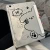 Line Dog iPad 2022 Apple Tablet Protective Case 11inch Tablet 70% off Style air4/air5 Acrylic