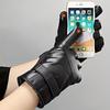 Men's Winter Warm Windproof Motorcycle Thick Fleece Outdoor Hiking Fishing Anti-Slip Touchscreen Gloves