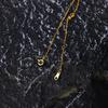 Gentle and Sweet Diamond Bow Necklace Tassel Collarbone Chain Year Niche Light Luxury