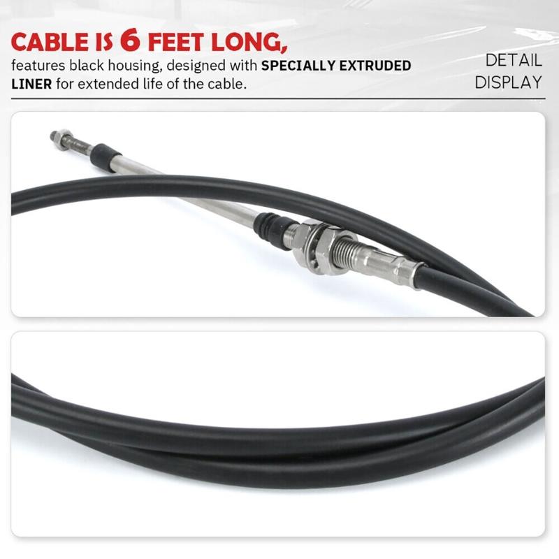 Steering Column Cable Shifter Kit ACA-1804 for TH200 2004R 4L60E Aftermarket Column Adjustable Shifter