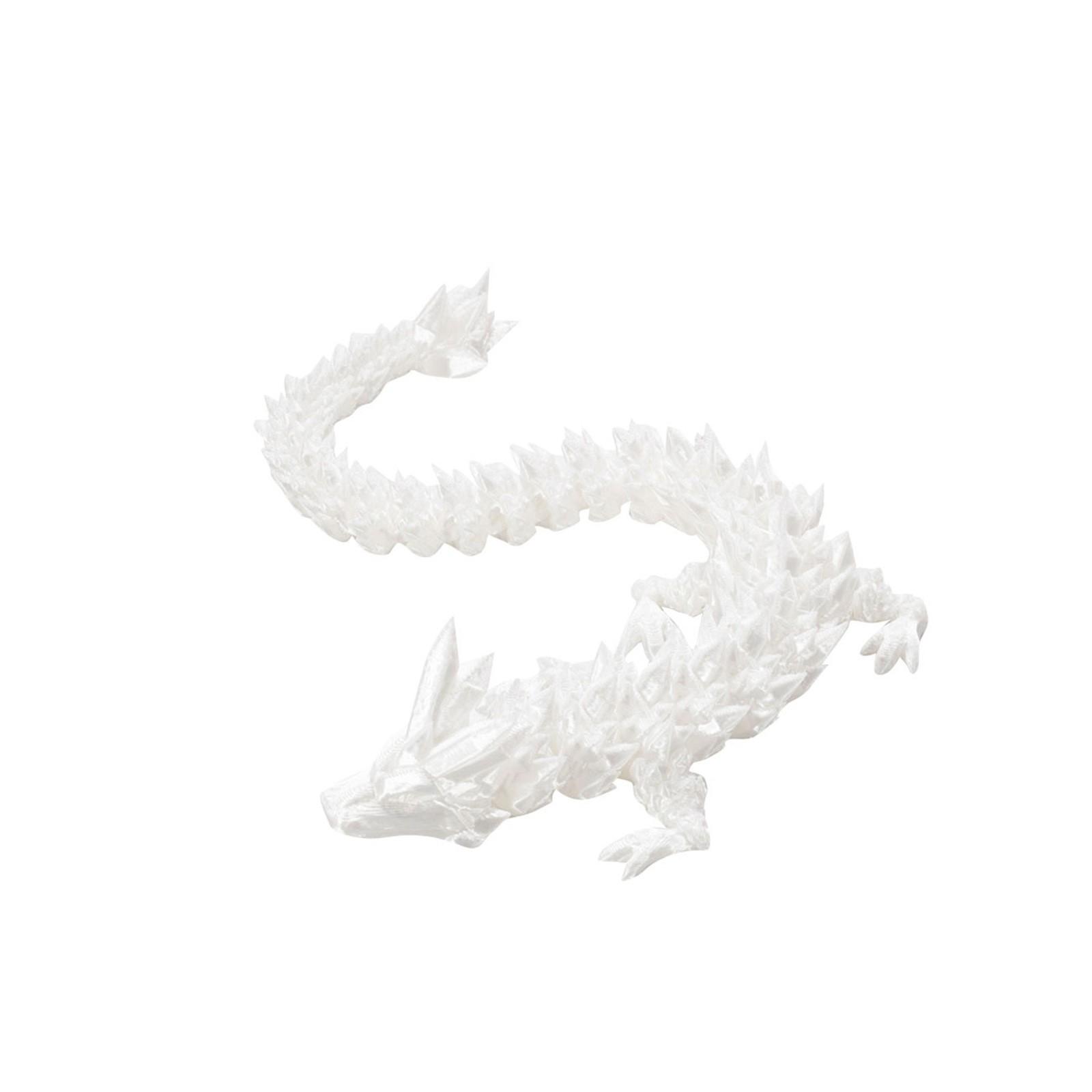 

Таинственный дракон с яйцом, Дракон с яйцом, напечатанный на 3D-принтере, Гибкий дракон с шарнирами и яйцами, Подарочная игрушка, напечатанная на 3D-принтере One Size