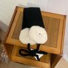Korean Style Lambswool Lace-up Earmuffs - Warm, Versatile Ear Protection for Autumn/Winter Riding