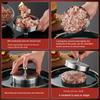 304 Edelstahl Hamburger Patty Form DIY Reis Patty Rindfleisch Ei Gemüse Gebraten Presse Rolle Hamburger Küchenhelfer