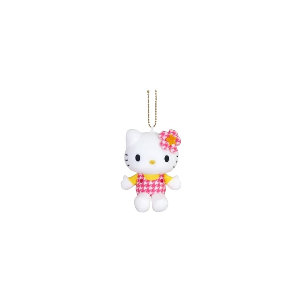 Nakajima Corporation Hello Kitty Mascot Collection Kaohana Pink 10x8.5x4.5cm Plush Toy